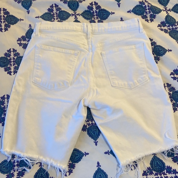 J Brand mens frayed white denim shorts. Barely used! - Picture 7 of 7